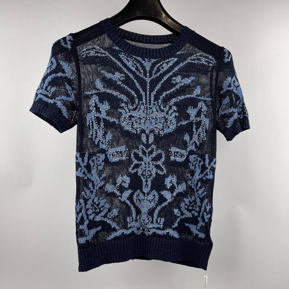 Enchanted Garden Knit Sweater Vest